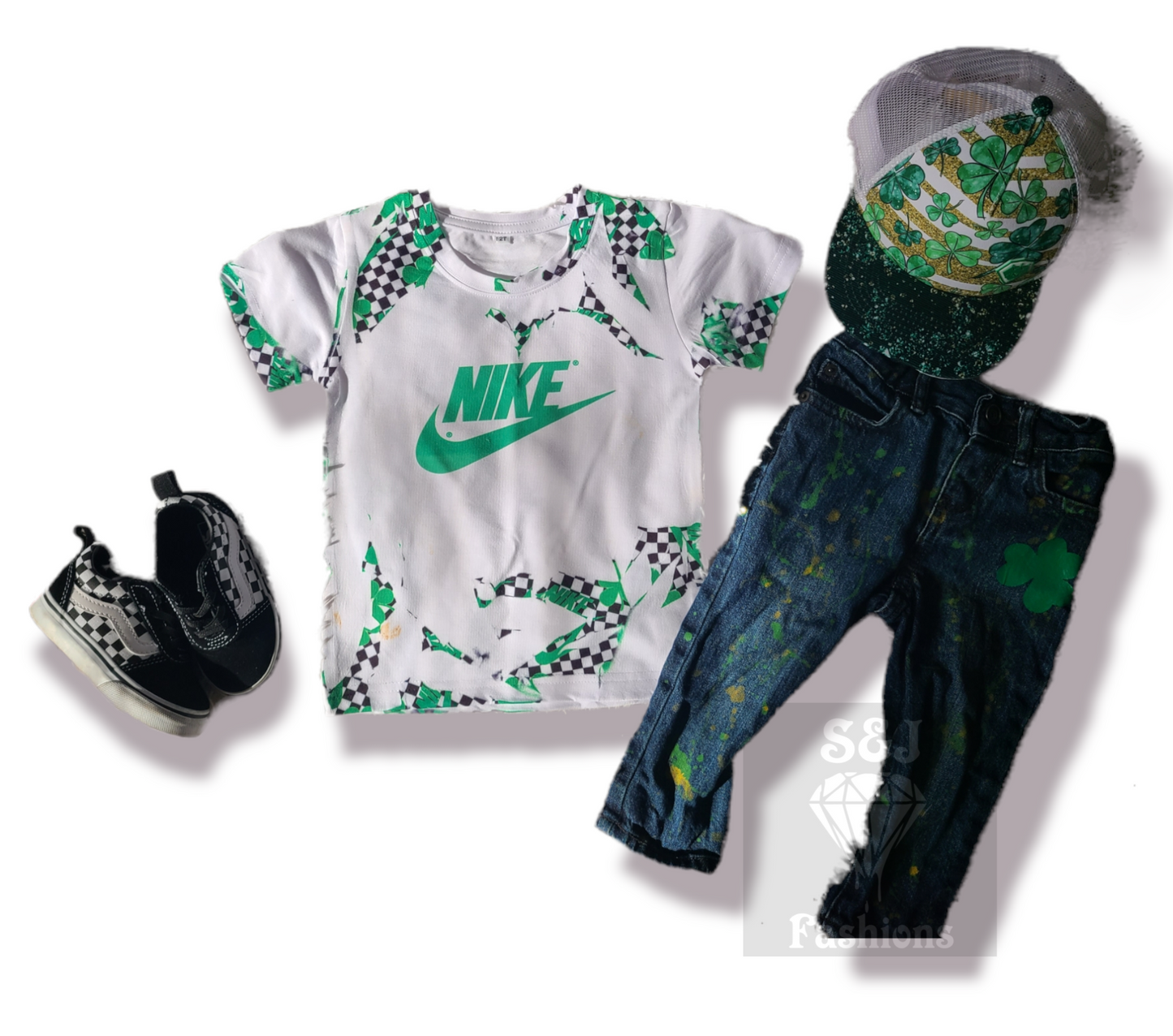 Nike St. Patrick's Day Designer Girls Shirt Boys Shirt Ladies Shirt