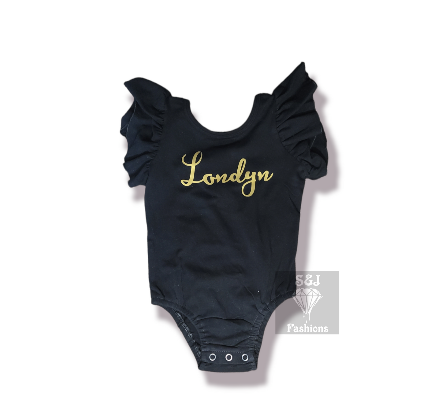 Personalized Name Flutter Leo Leotards