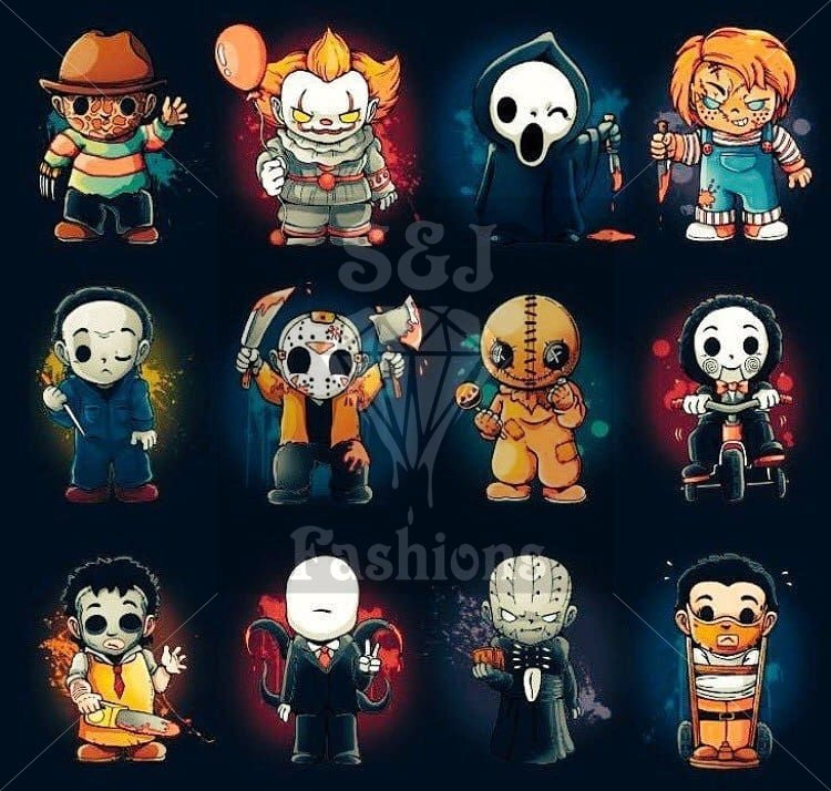 Horror Characters Halloween Handmade