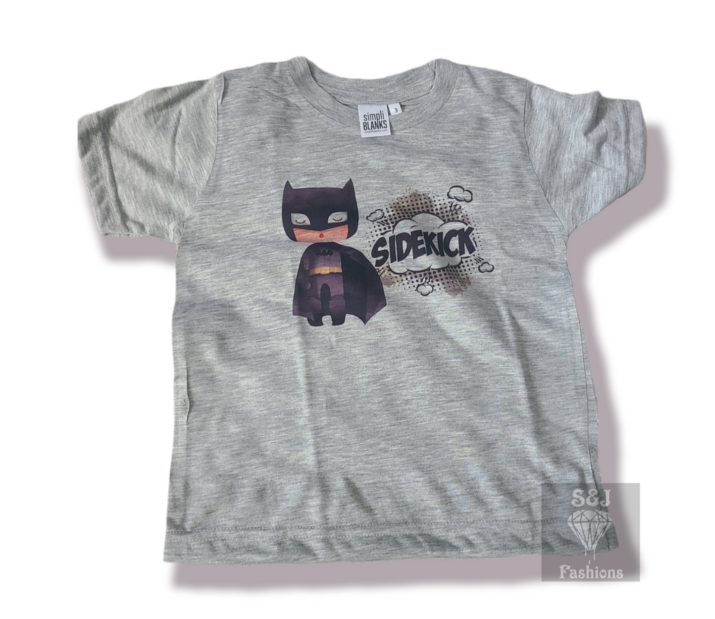 Batman Superhero Daddy and Me Mens Shirt Boys Shirt