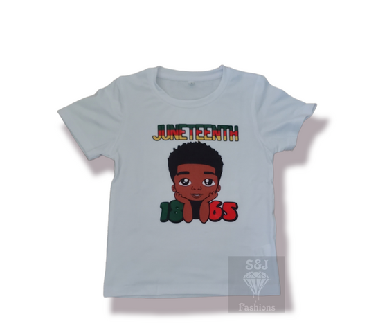 Juneteenth Boys Shirt