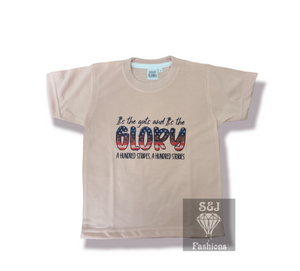 Its The Guts & Its The Glory Girls Shirt Boys Shirt Ladies Shirt Mens Shirt 4th of July