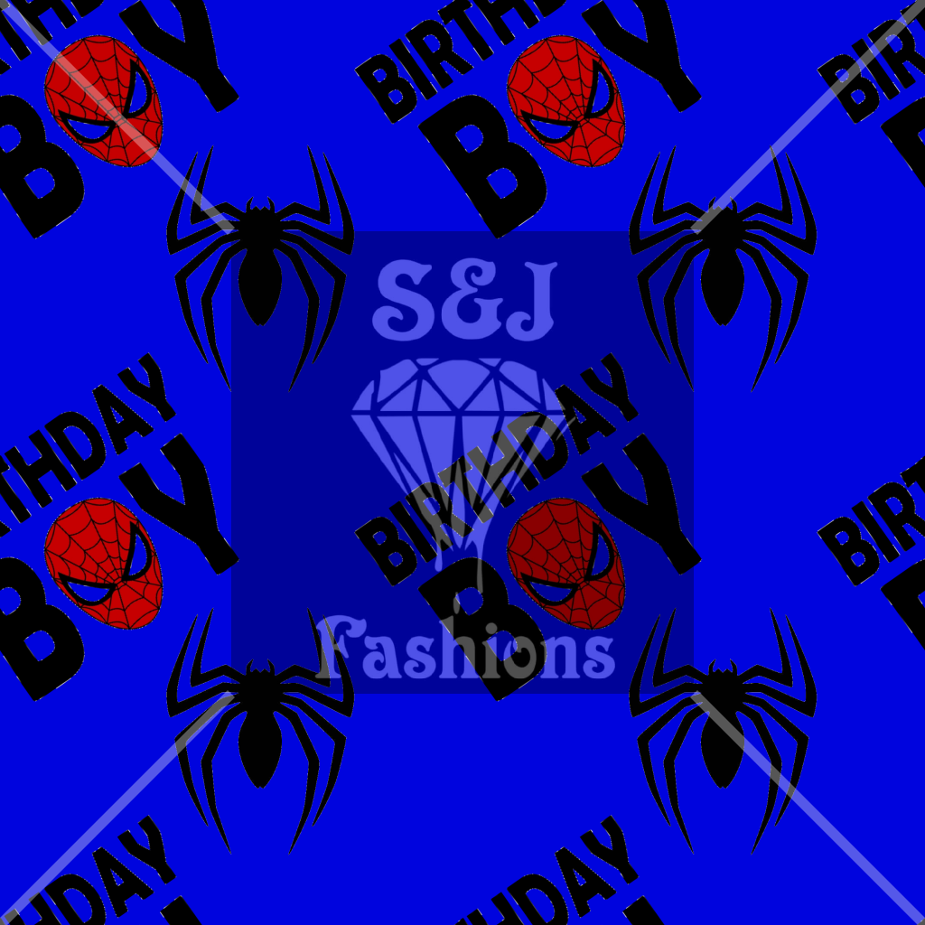 Spider Man Birthday Superhero Handmade