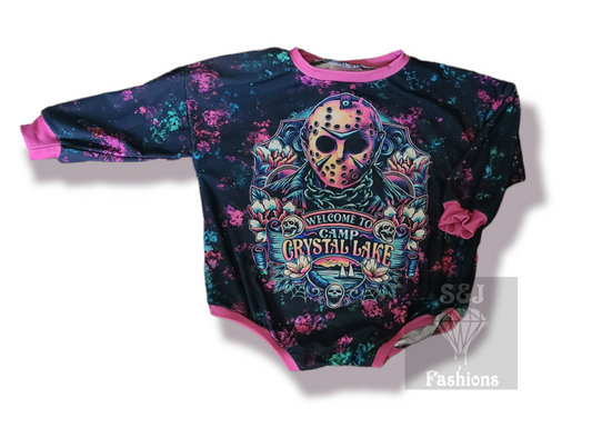 Jason Sweater Romper Halloween