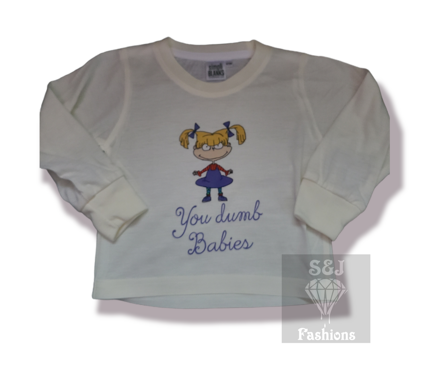 Rugrats You Dumb Babies Angelica Shirt Girls Shirt