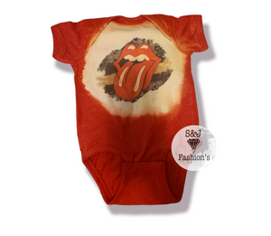 Rolling Stones Tongue Girls Shirt Ladies Shirt