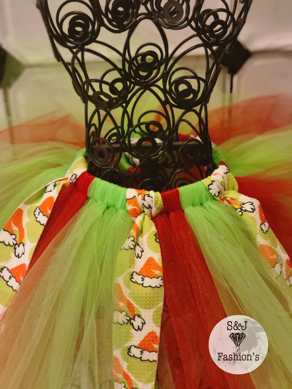 Grinch Tutu Christmas