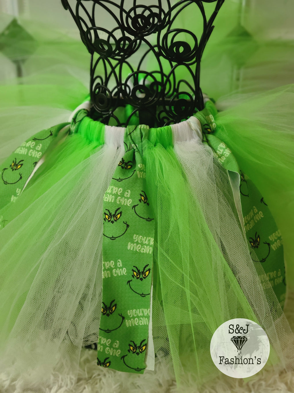 Grinch Tutu Christmas