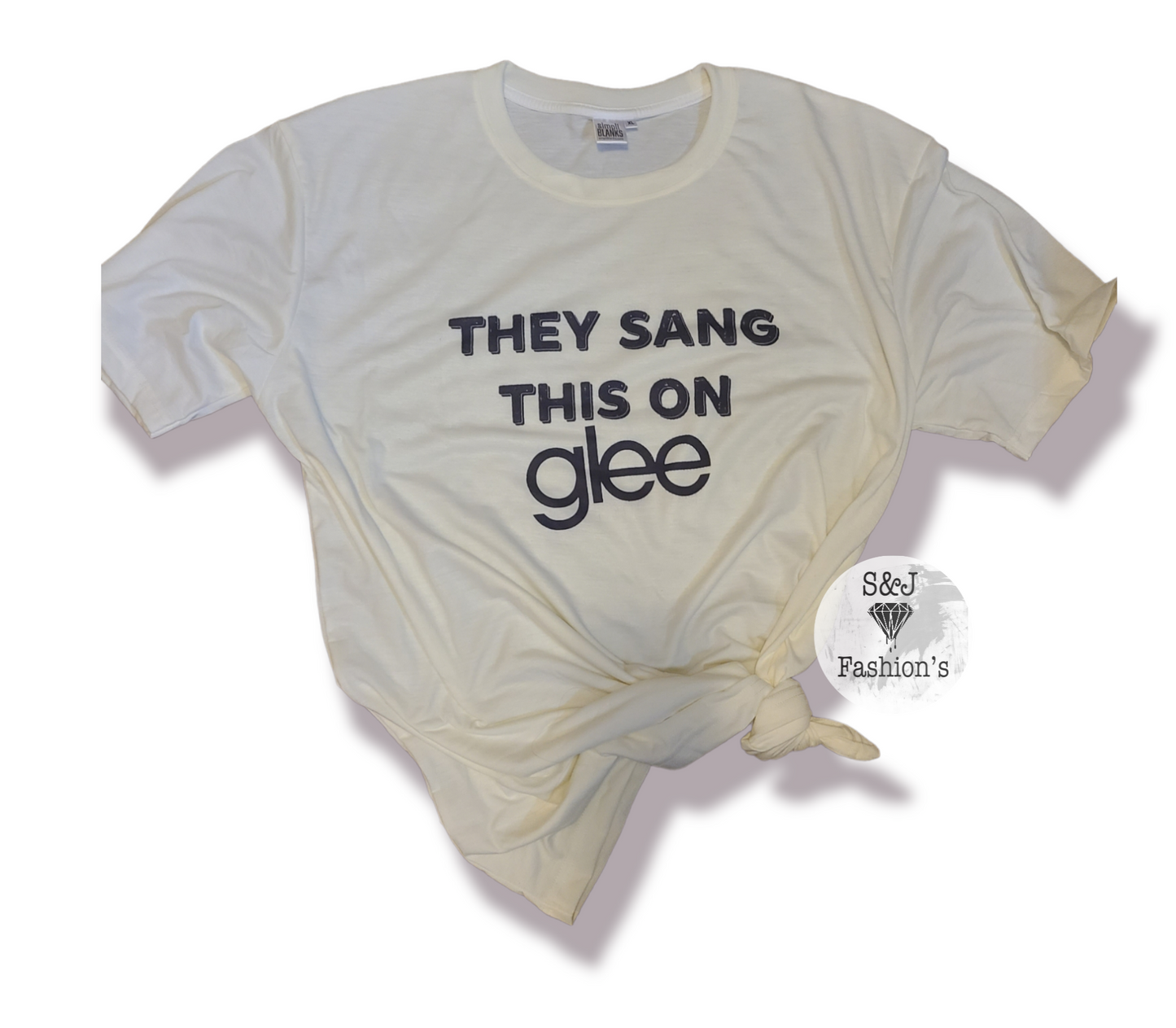 They Sang this on glee Girls Shirt Ladies Shirt
