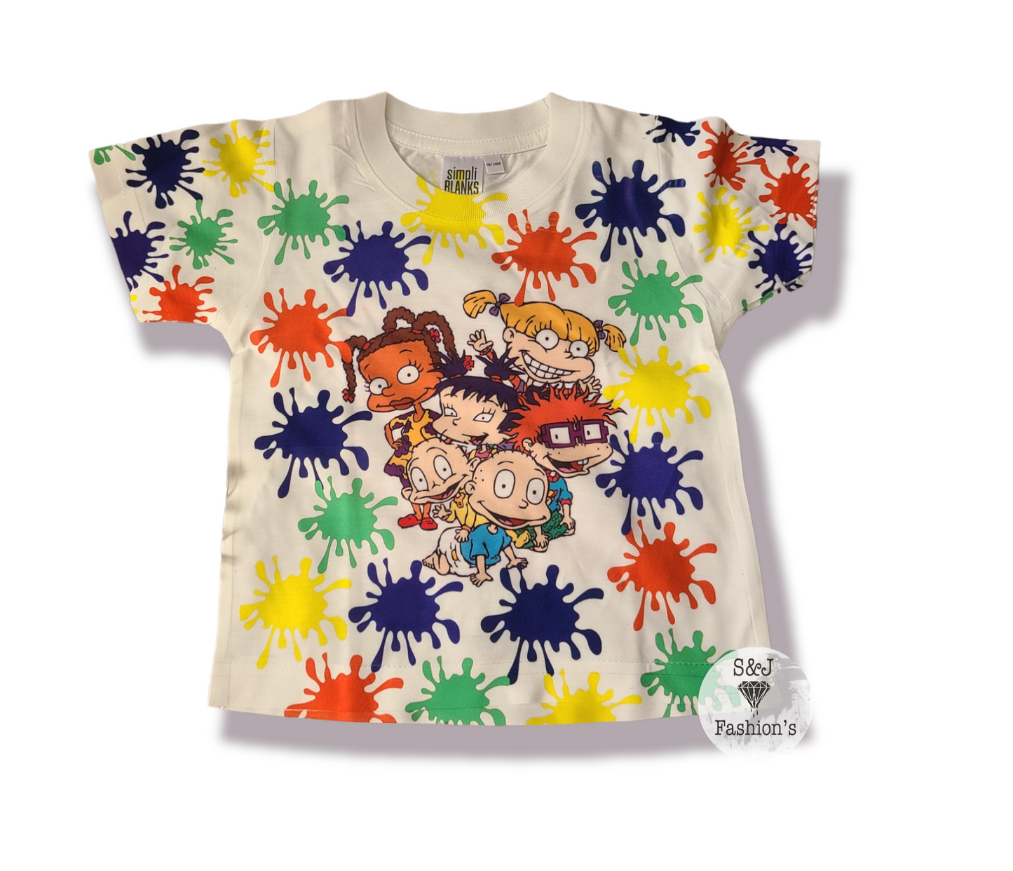 Rugrats Splatters Girls Shirt Boys Shirt