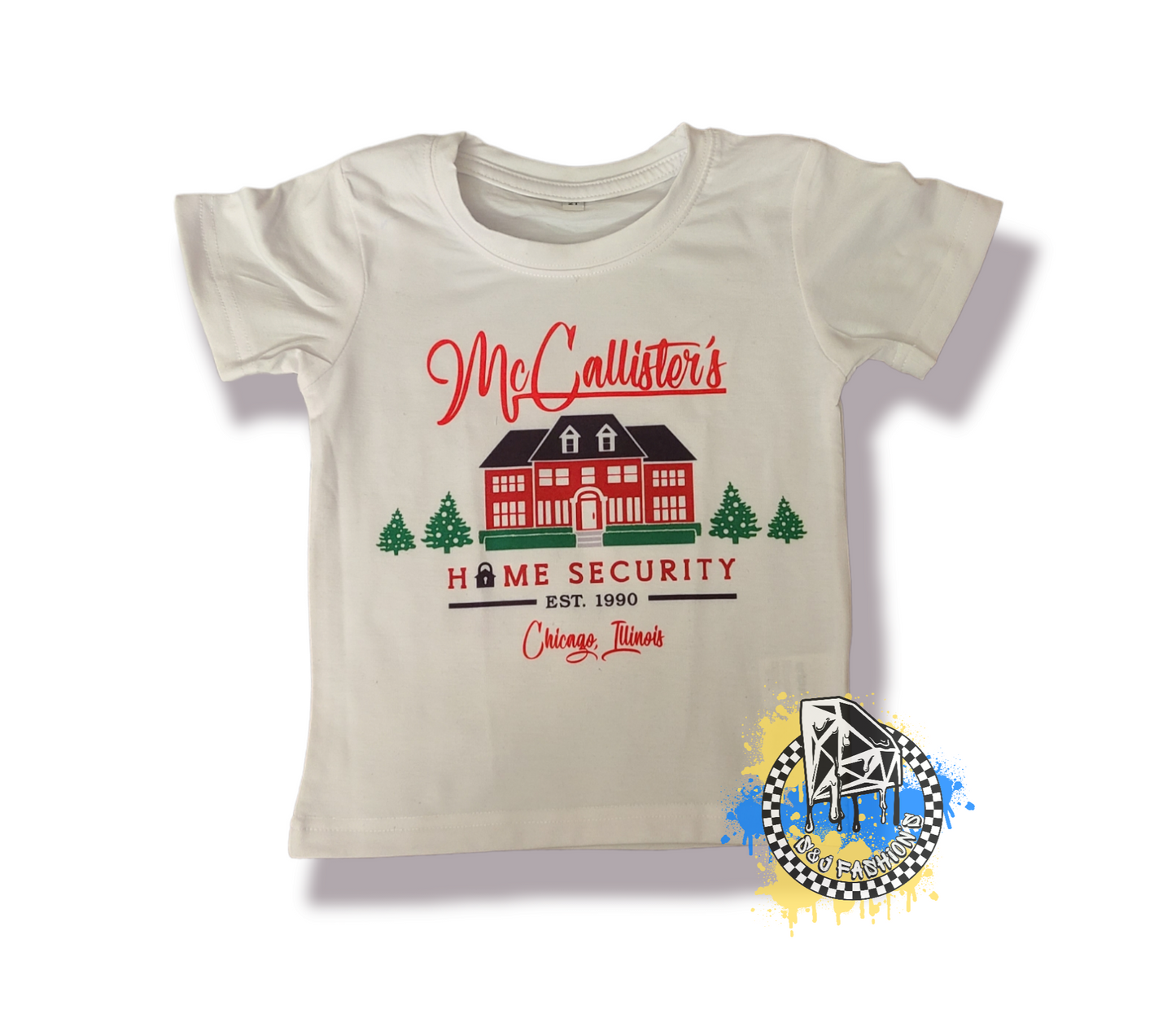 McCallister's Home Alone Christmas Boys Shirt Girls Shirt Ladies Shirt Mens Shirt