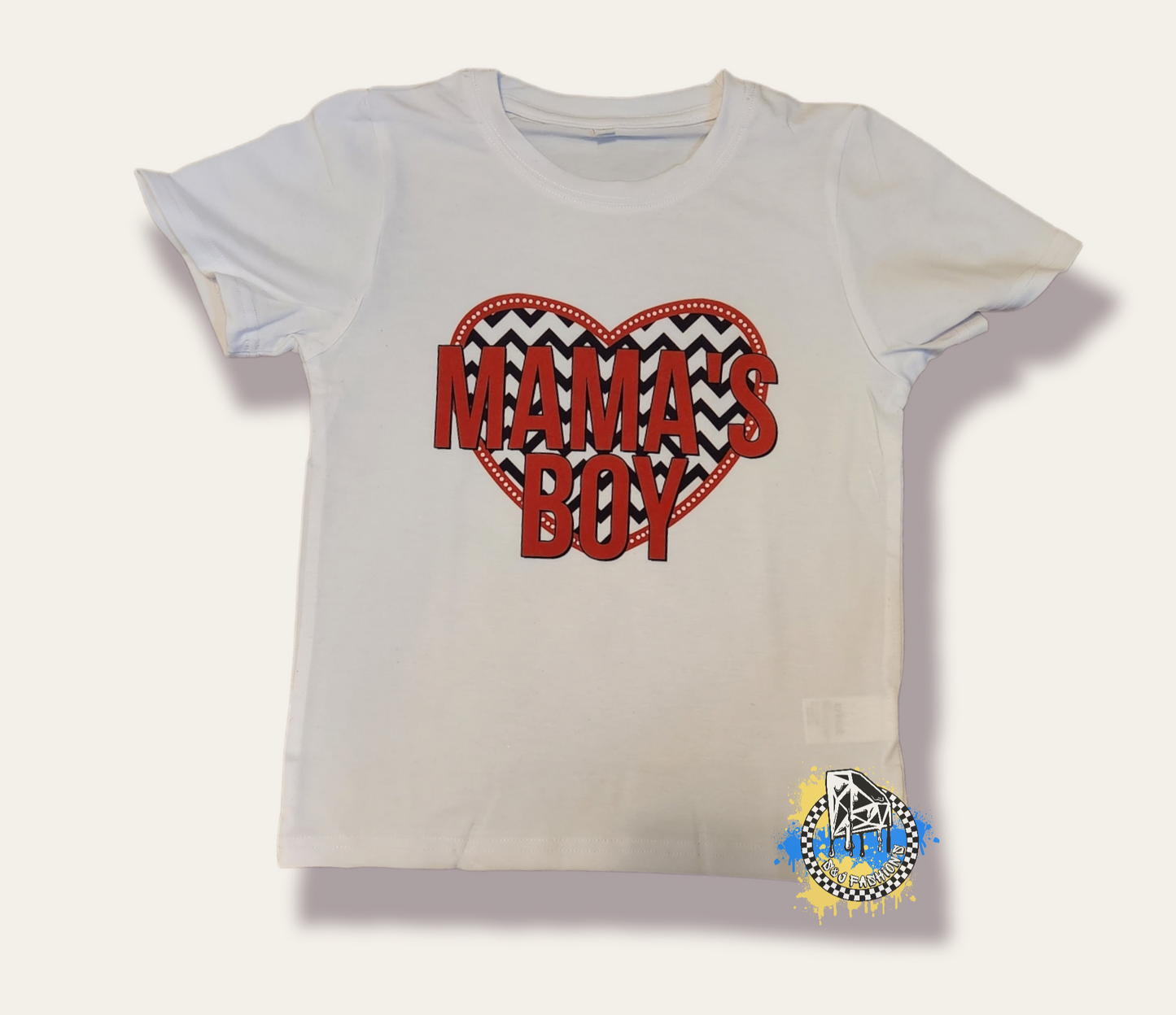 Mama's Boy Valentines Boys Shirt