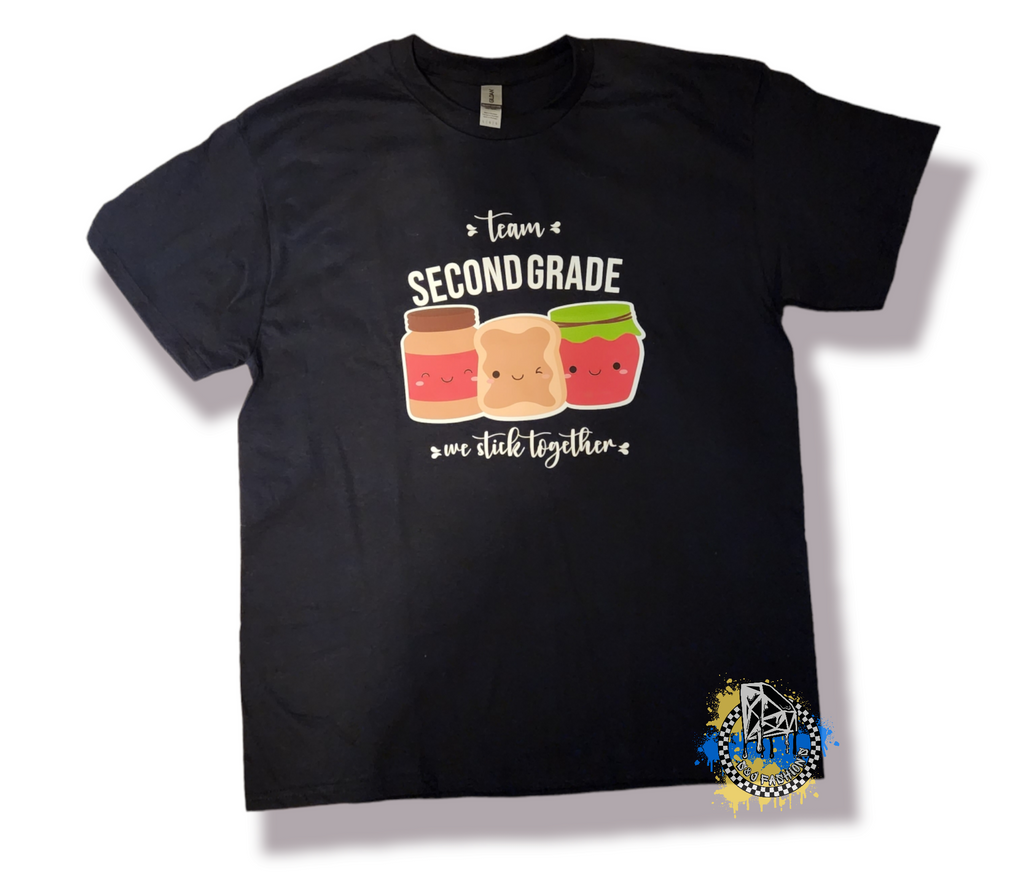 Team Second Grade School Ladies Shirt Mens Shirt Boys Shirt Girls Shirt