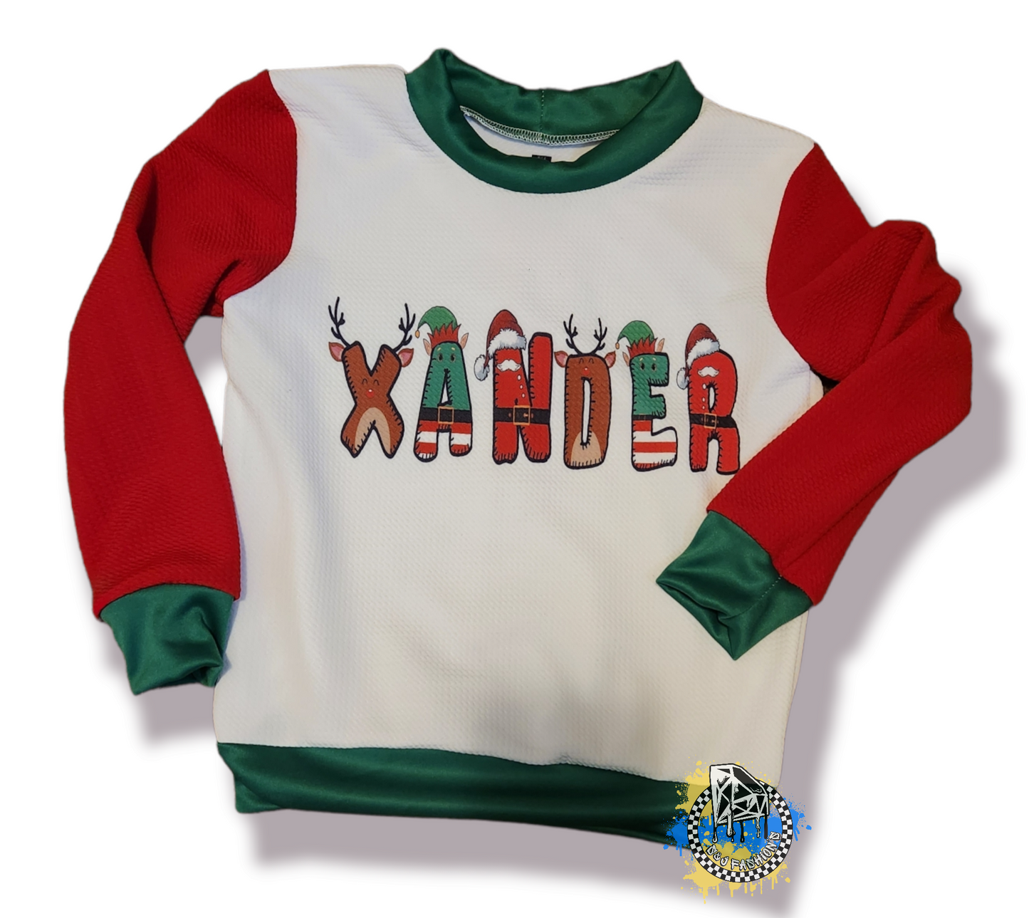 Personalized Name Christmas Handmade