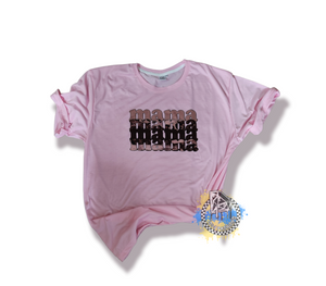 Mama Mini LV Mommy and Me Ladies Shirt Girls Shirt