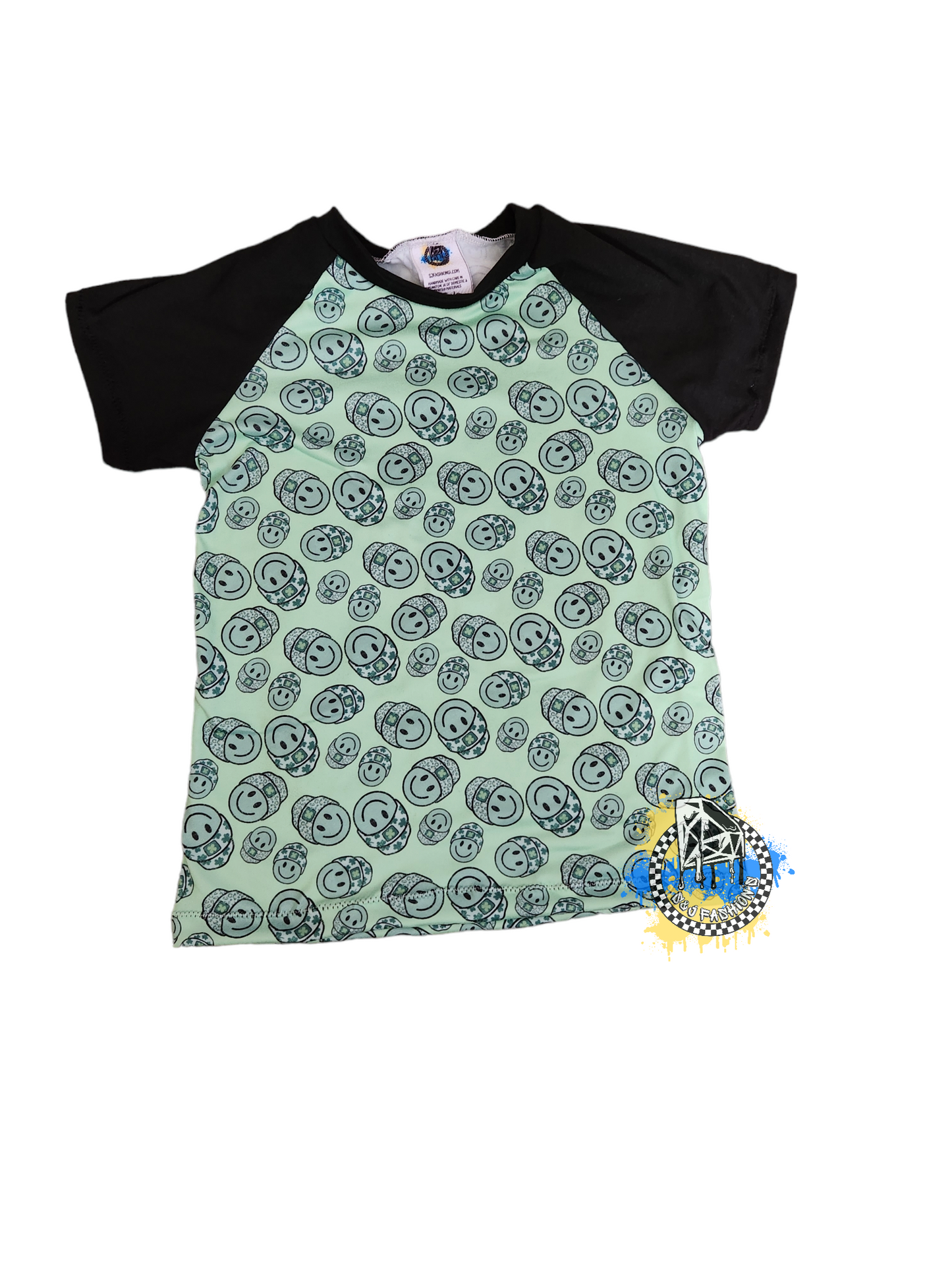 Smiley Face St. Patricks Handmade