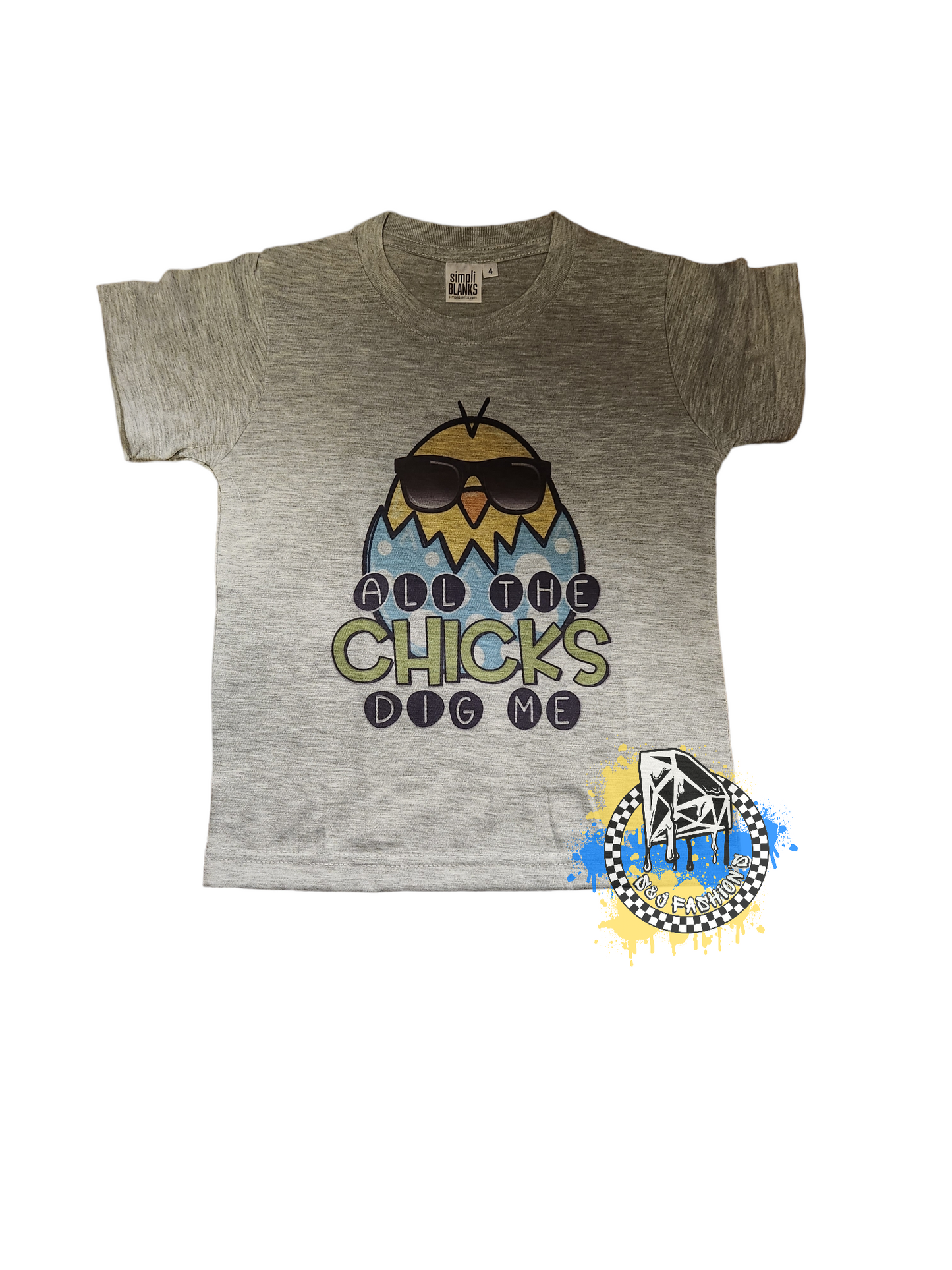All The Chicks Dig Me Easter Boys Shirt