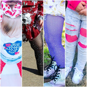 Bling Tights Girls Infant Toddler RTS Ready To Ship