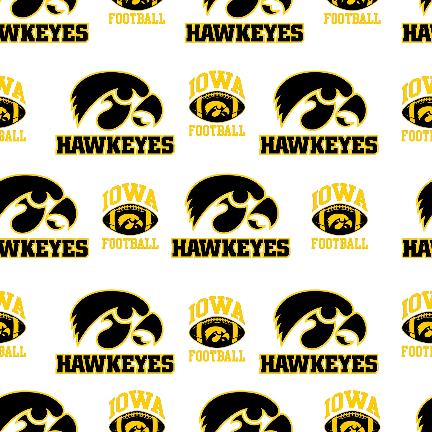 Hawkeyes Handmade Football