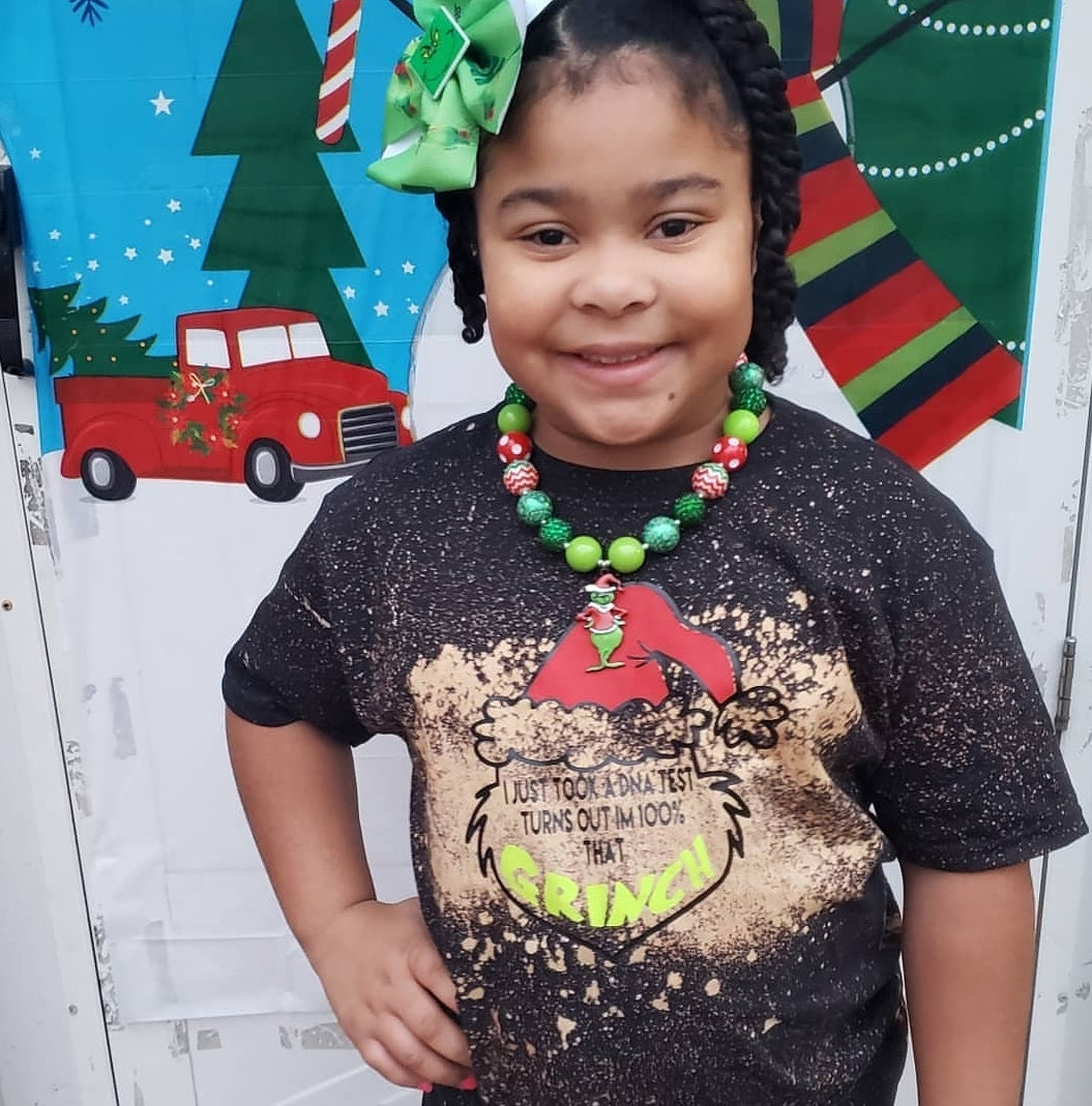 100% That Grinch Christmas Boys Shirt Girls Shirt