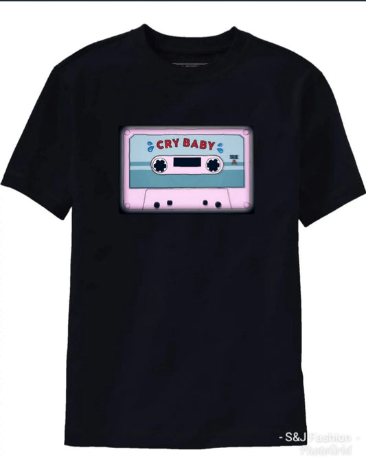Crybaby Tape Boys Shirt Girls Shirt Ladies Shirt Mens Shirt