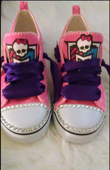 Monster High Converse Low Tops Shoes
