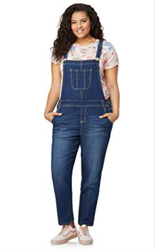 Adult Distressed Overalls