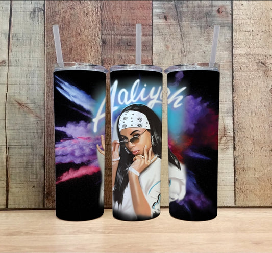 Aaliyah Tumbler Mug Sippy Cup Bottle