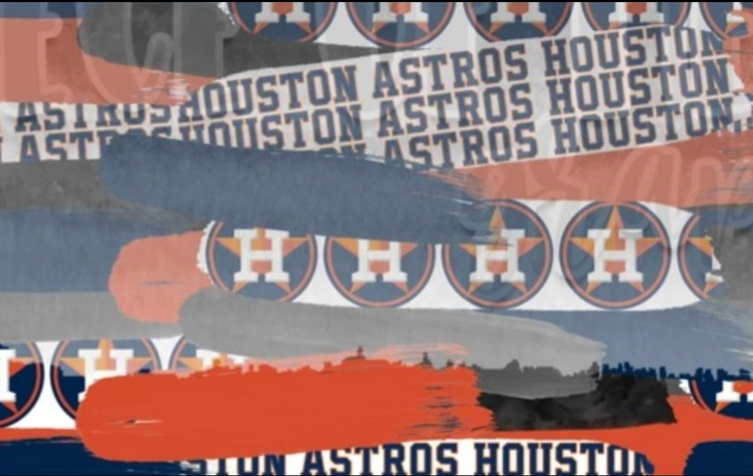 Houston Astros Baseball Handmade