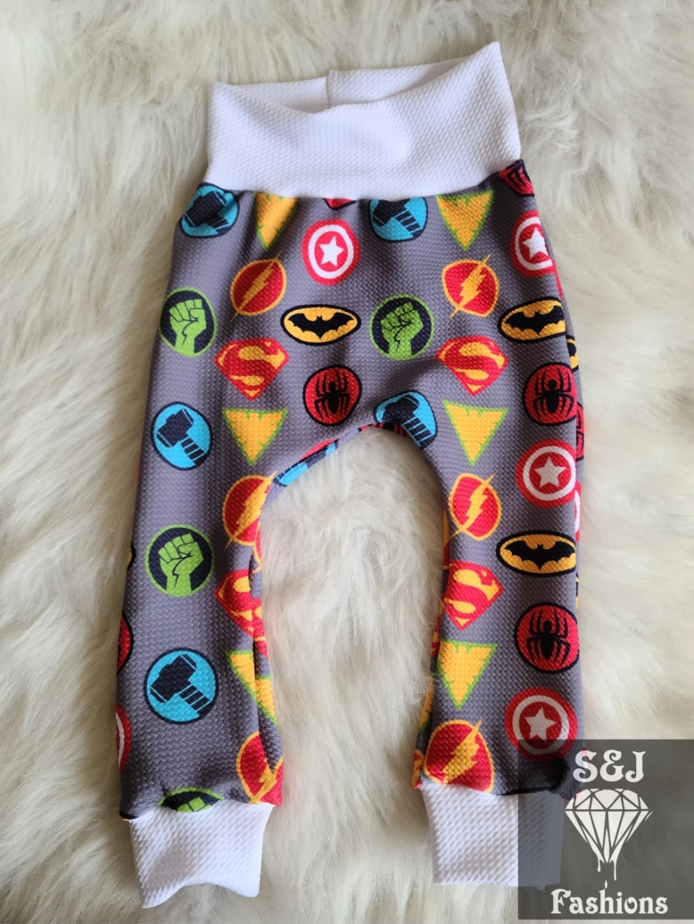 Superhero Logo Handmade