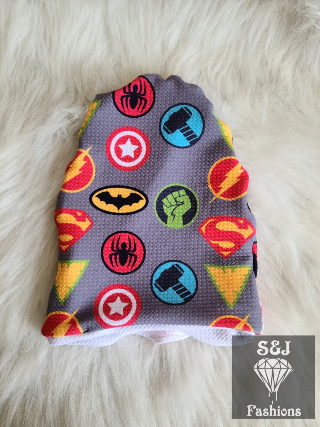 Superhero Logo Handmade