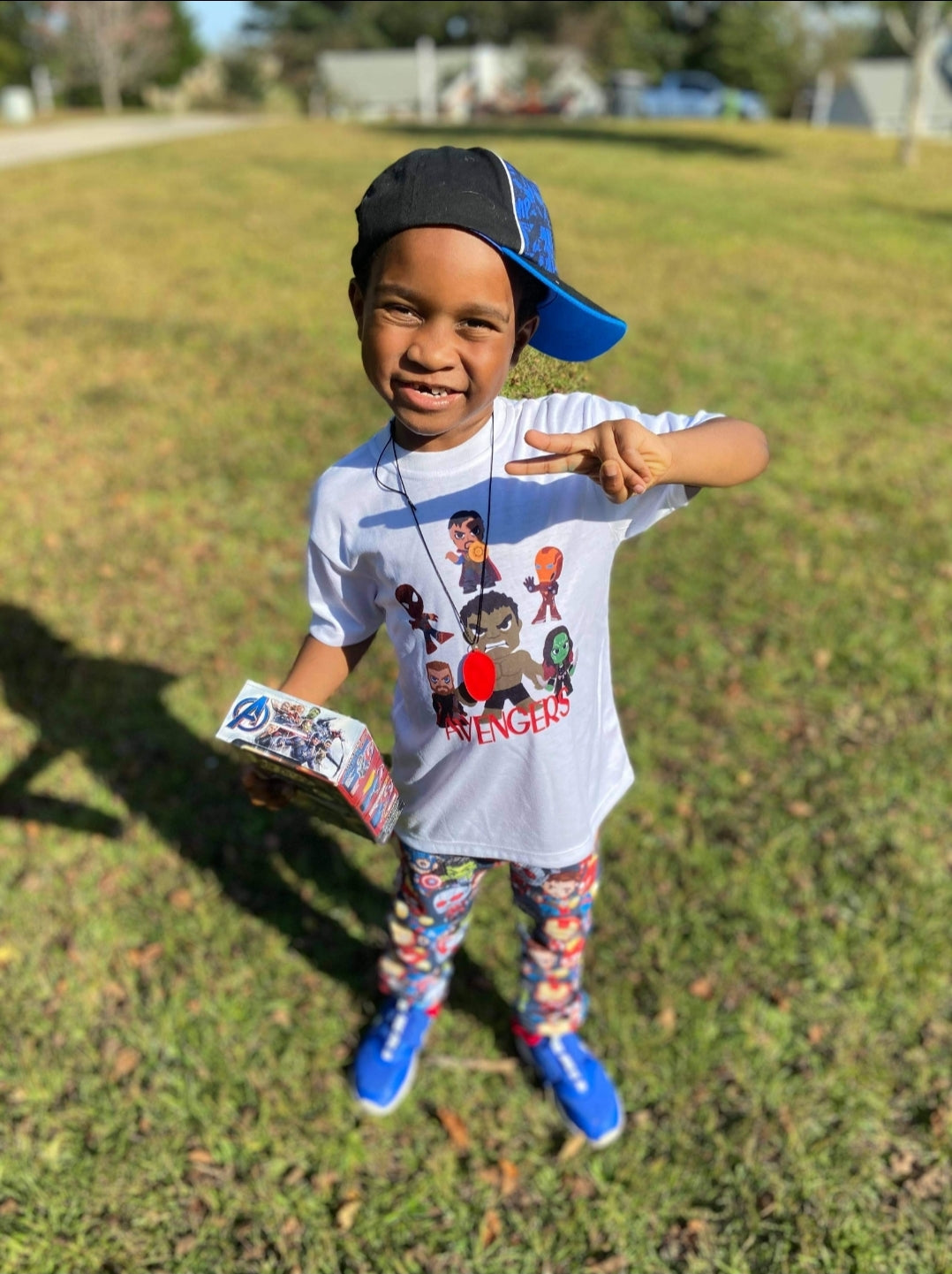 Superhero Avenger Boys Shirt