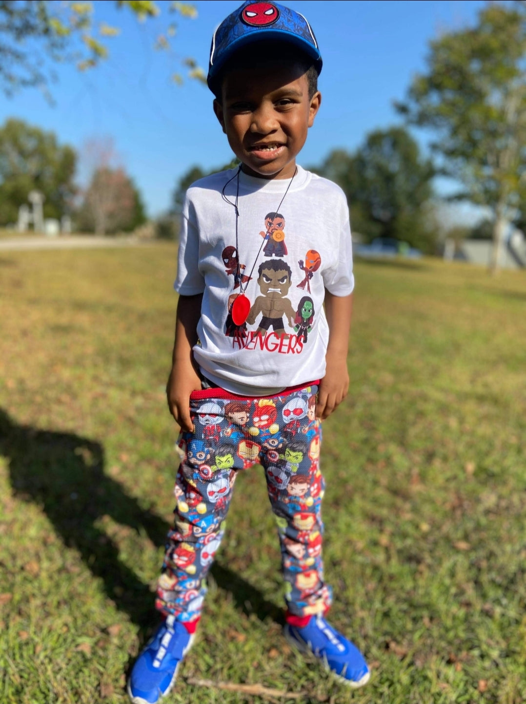 Superhero Avenger Boys Shirt