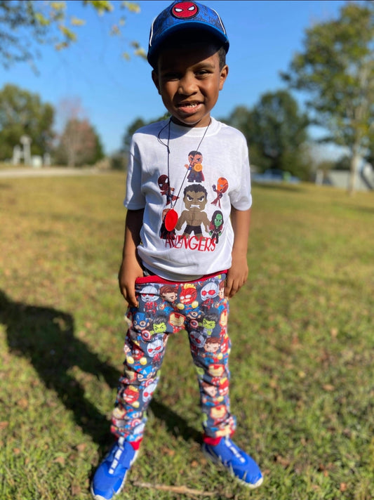 Superhero Avenger Boys Shirt