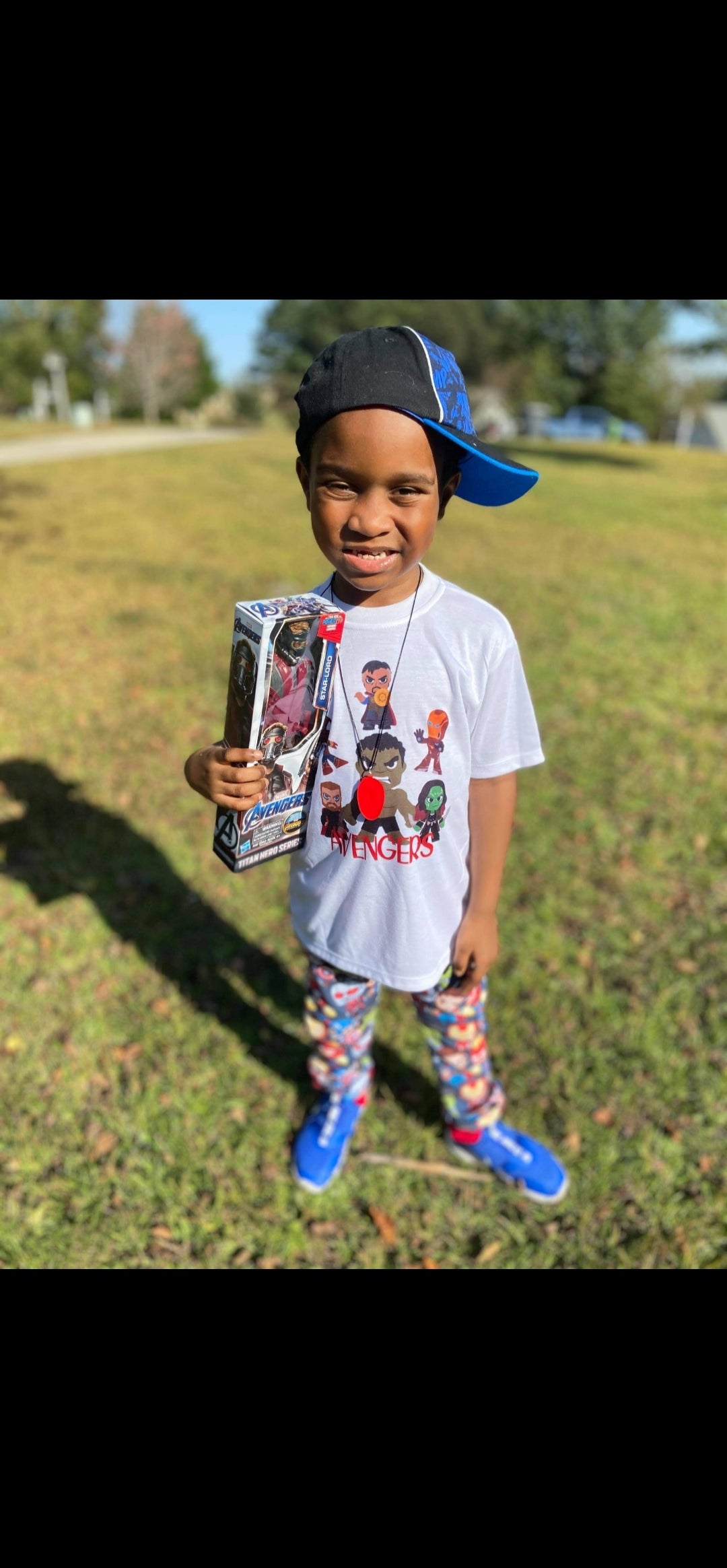Superhero Avenger Boys Shirt