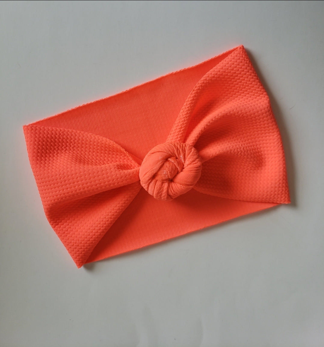 Neon Orange Handmade