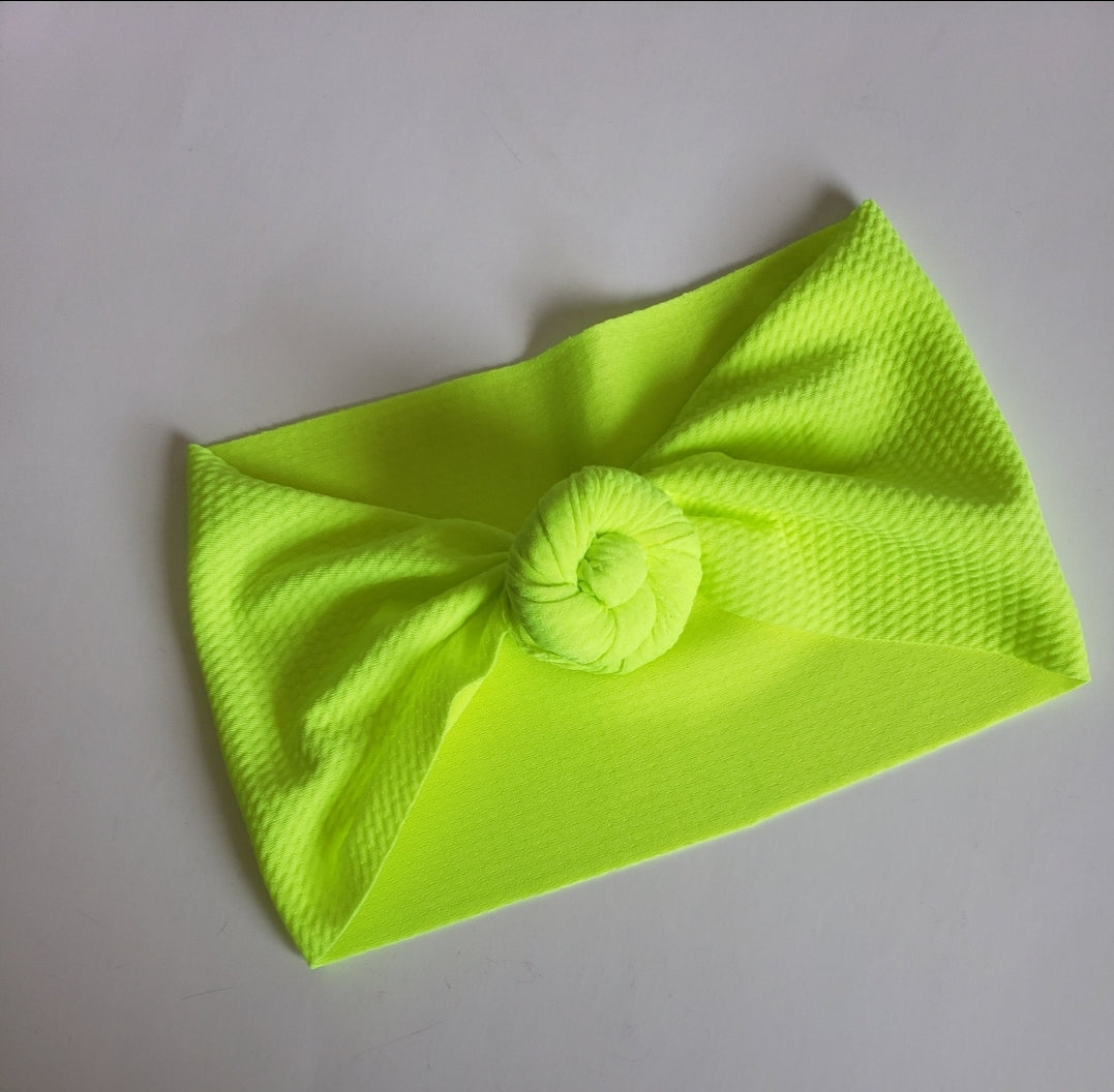 Neon Yellow Handmade