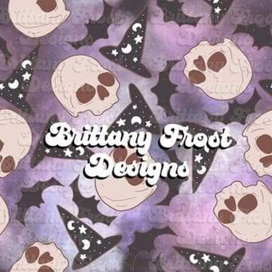 Skulls Frost Halloween Handmade