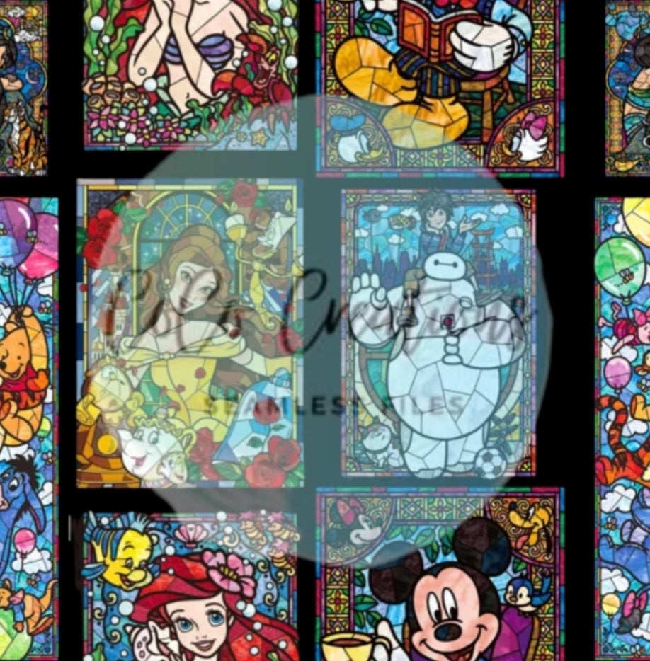 Disney Stainglass Handmade