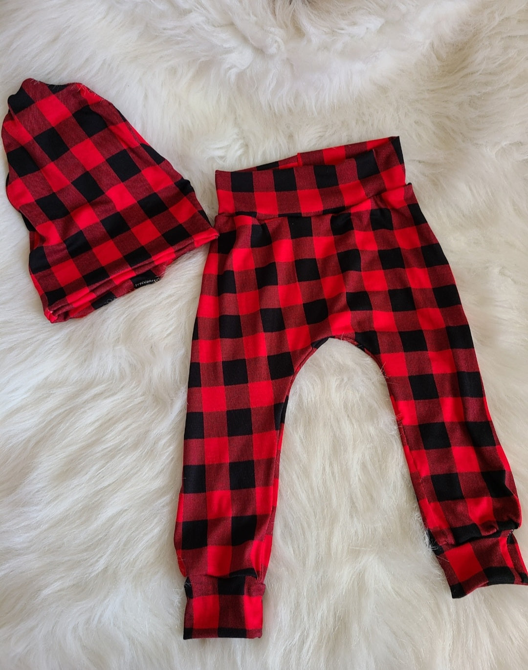 Red Buffalo Plaid Handmade