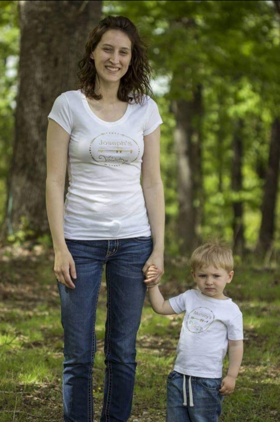 Personalized Mommy & Me Valentine's Day Girls Shirt Boys Shirt Ladies Shirt