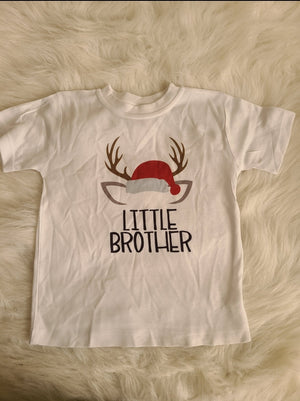 Little Brother Christmas Boys Shirt Mens Shirt