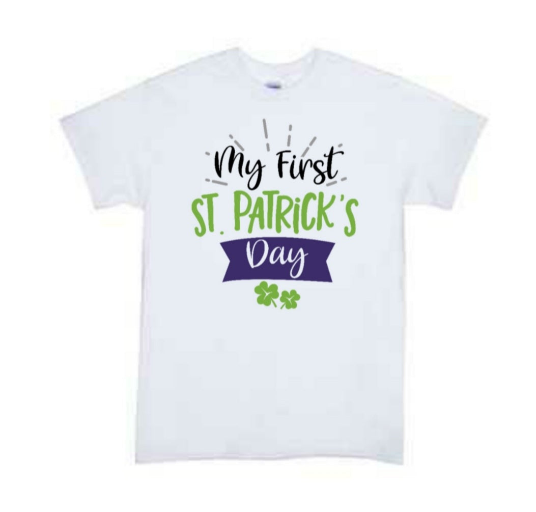 My First St. Patrick's Day Boys Shirt Girls Shirt