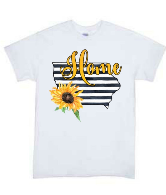 Sunflower State Girls Shirt Ladies Shirt