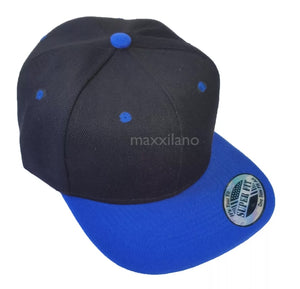 Black & Blue Snapback Hat