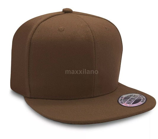 Brown Snapback Hat