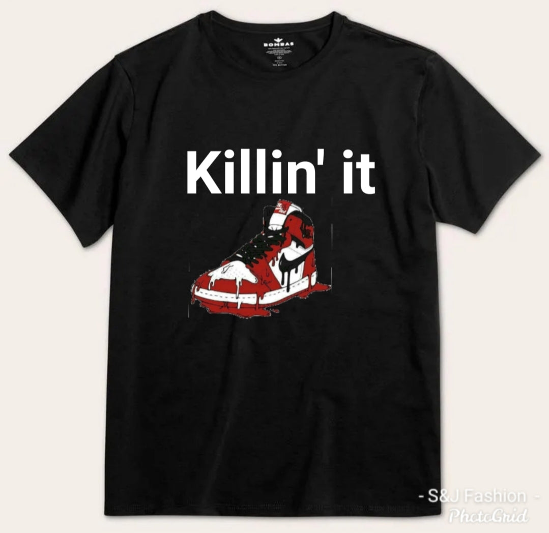 Killin it Boys Shirt Girls Shirt Ladies Shirt Mens Shirt