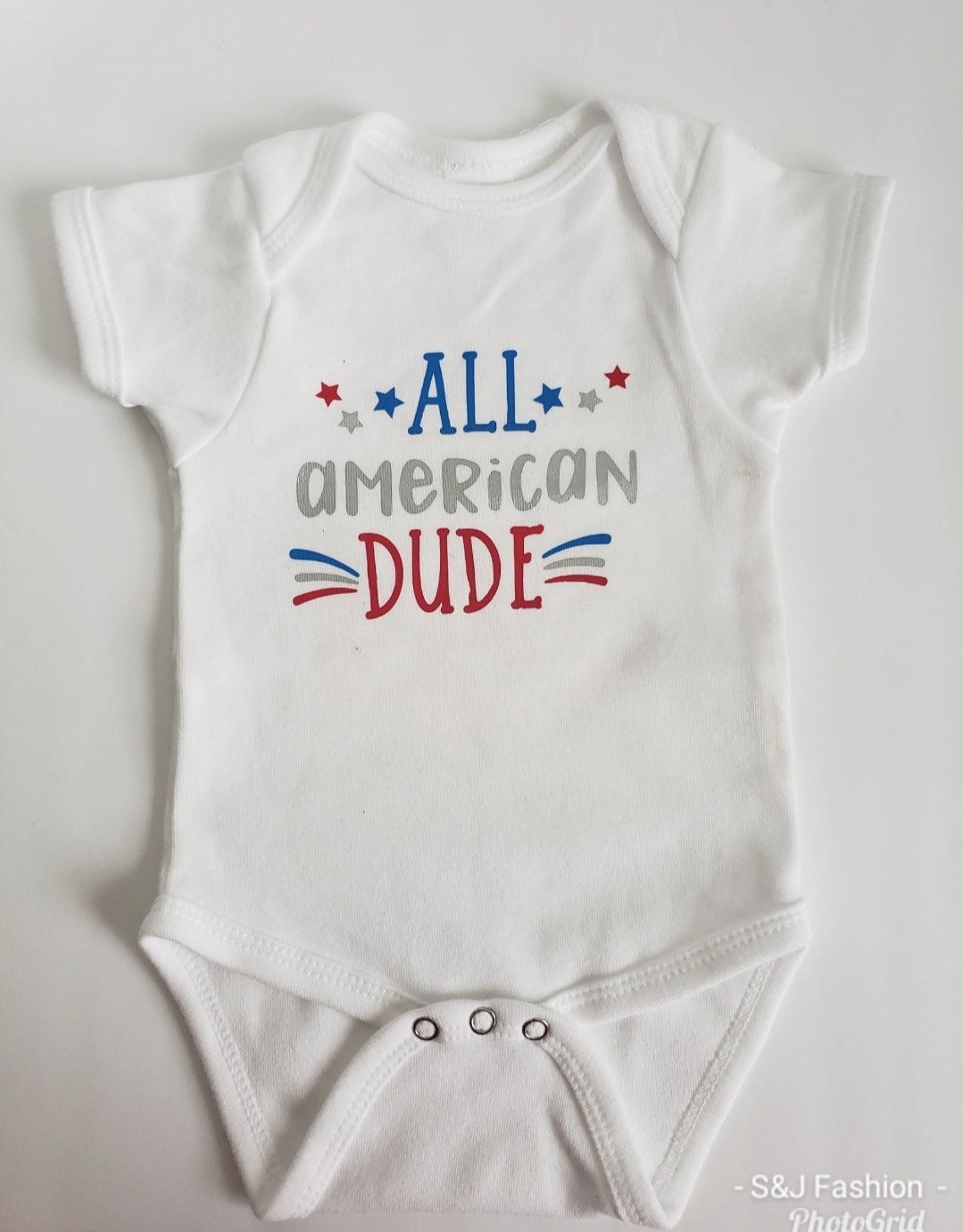 All American Dude Boys Shirt 4th of July