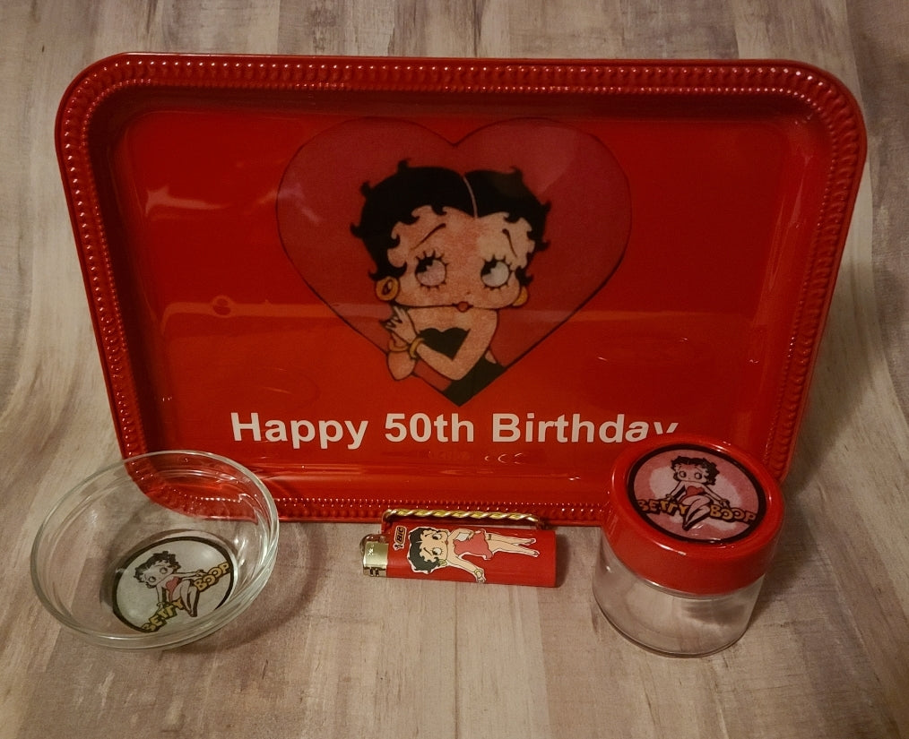 Betty Boop Trays 4pc Set