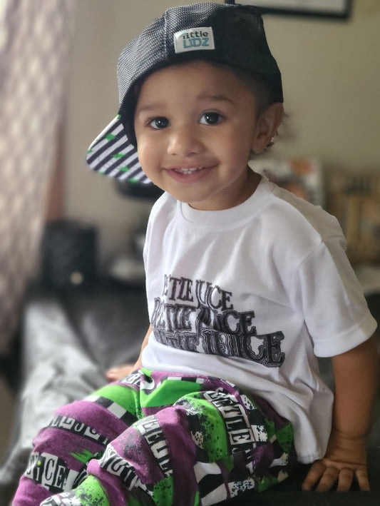 Beetlejuice Beetlejuice Beetlejuice Boys Shirt Girls Shirt